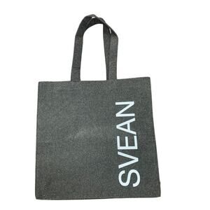 Oslo Paltee Svean Soft Brown Double Handle Felted Wool Fabric Gusseted Tote Bag